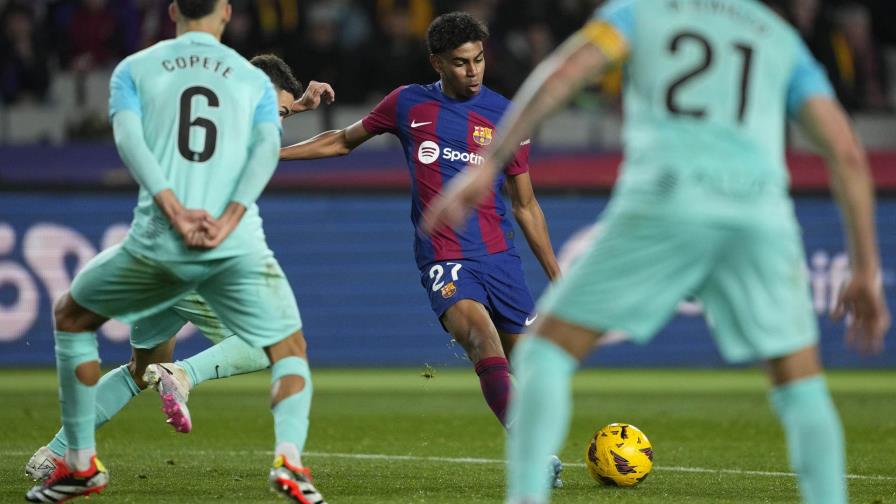 Un gol de Lamine Yamal da la victoria al Barcelona sobre el Mallorca