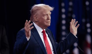 Trump trolea a Biden durante su discurso del Estado de la Unión en vivo y en mayúsculas