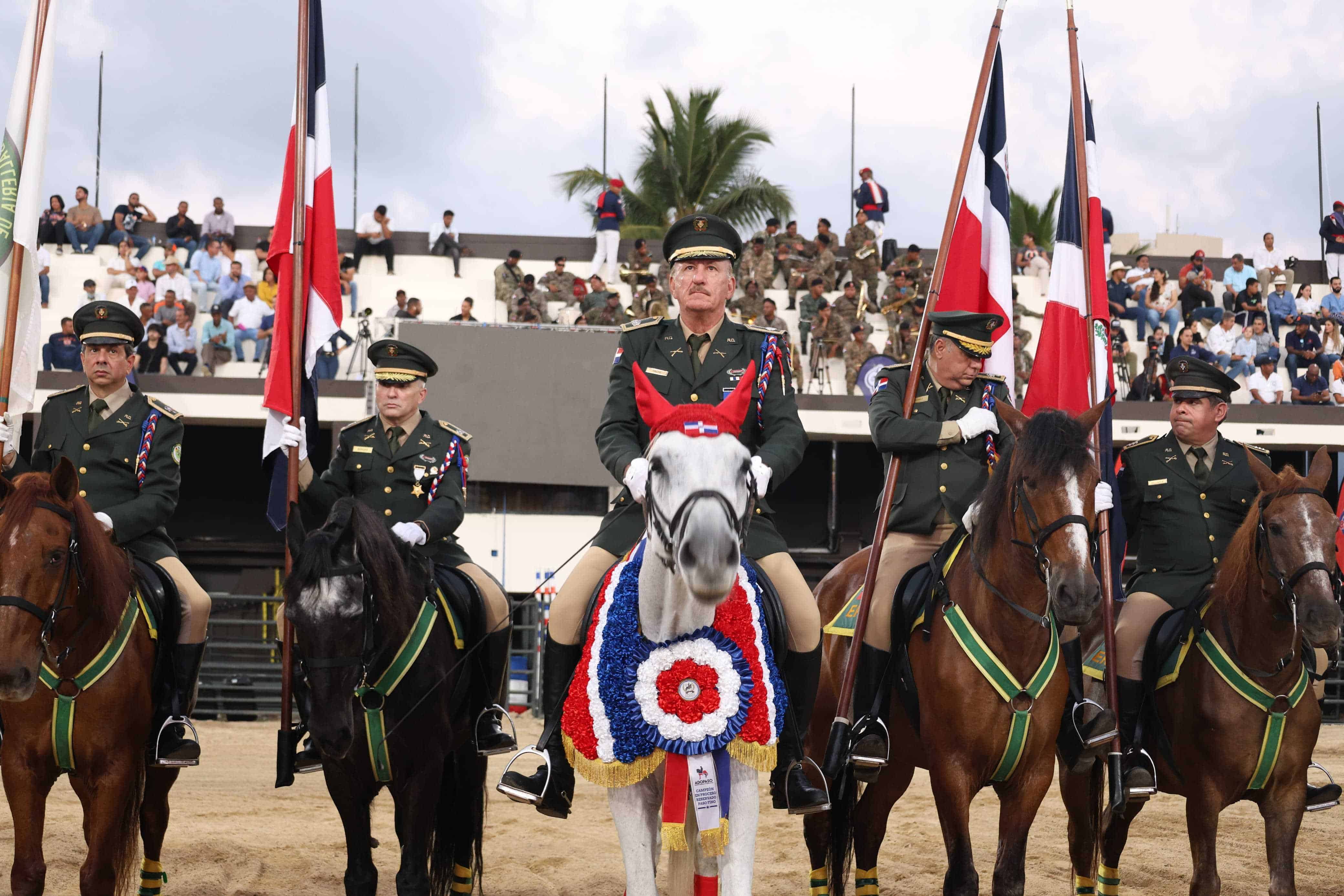 Habrá exhibición de caballos de paso fino.