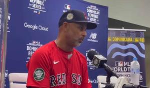 Video | Alex Cora valora el legado de los peloteros dominicanos en Boston