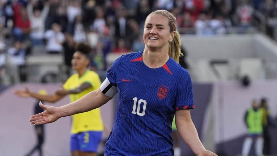 Con gol de Lindsay Horan, Estados Unidos vence 1-0 a Brasil y se corona en la Copa Oro Femenina