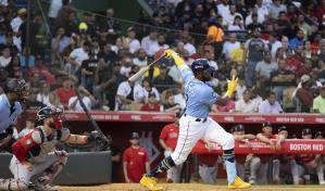 Junior Caminero es enviado a ligas menores por Tampa