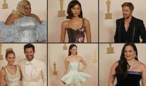 El negro, los metalizados y los cortes sirena deslumbran en la alfombra de los &Oacute;scar