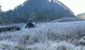 Valle Nuevo con temperatura de 1 °C este martes; lluvias siguen escasas en RD