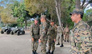 Comandante del Ejército dominicano realiza recorrido de inspección en zona fronteriza