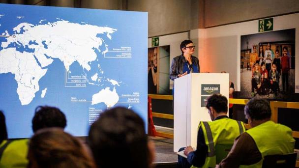 Amazon abre su primer Centro de Ayuda para Desastres Naturales en Europa