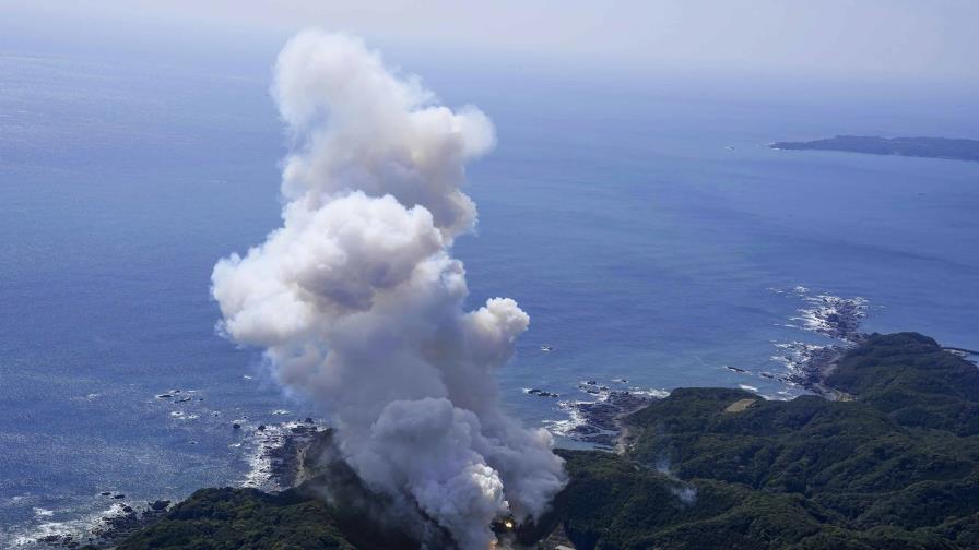 El cohete de la compañía japonesa Space One explota durante su lanzamiento