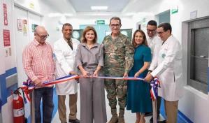 Inauguran nuevas áreas del hospital Central de las Fuerzas Armadas