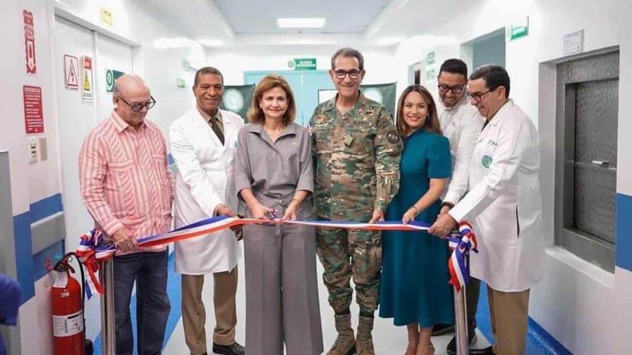 Inauguran nuevas áreas del hospital Central de las Fuerzas Armadas
