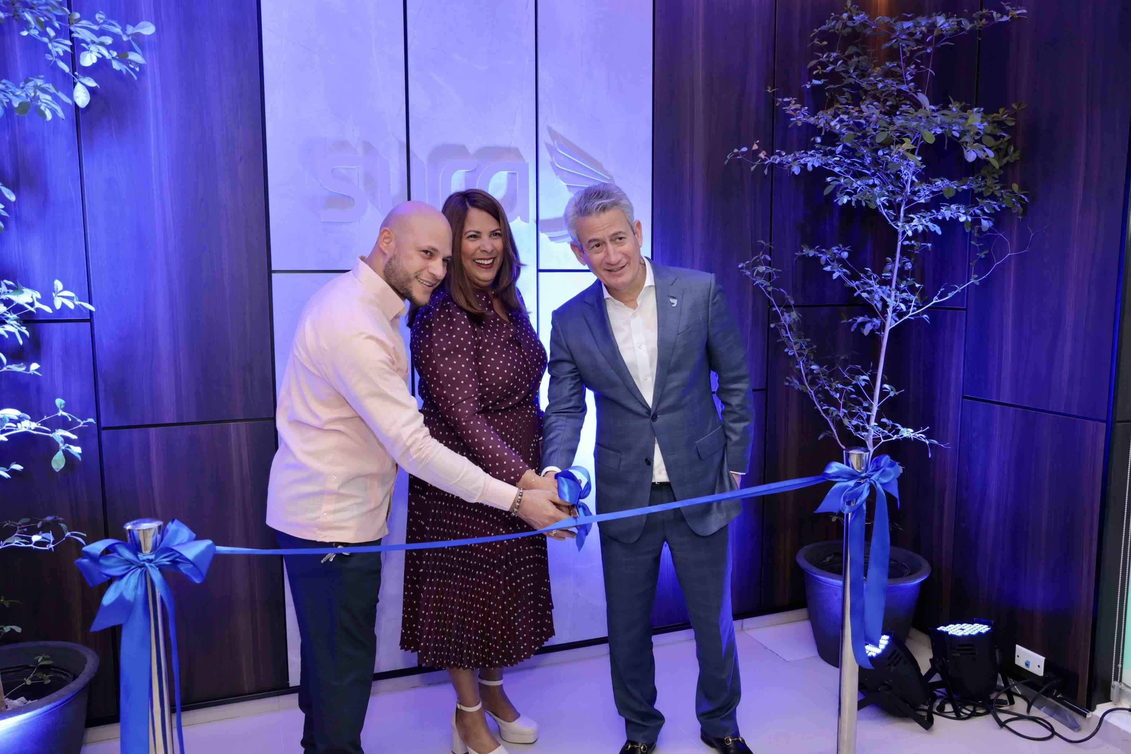 Wilfredo Antonio Galvez, Arelis Polanco y James García.