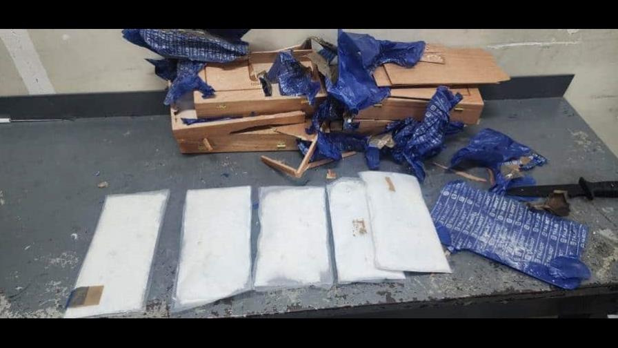 Ocupan cinco cajas de tabaco rellenas de cocaína que serían enviadas a Estados Unidos