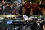 Policía reprime protesta del cine argentino contra ajustes de Milei