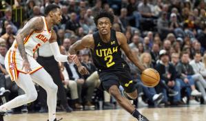 George y Sexton ayudan al Jazz a superar a Hawks, en regreso de Snyder a Utah