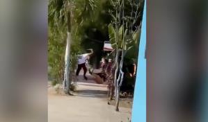 Hermanos se enfrentan machetazos en San Juan de la Maguana