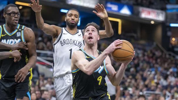 Con 28 puntos de Pascal Siakam, Pacers vencen Nets