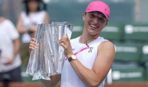 Swiatek conquista Indian Wells al pasarle encima a Maria Sakkari