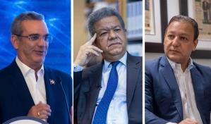 Abinader, Leonel y Abel irán a debate de ANJE