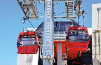 En la recta final, Abinader inaugura el Teleférico de Santiago y otras obras