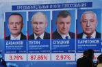 Putin seguirá en el Kremlin hasta 2030 tras lograr un histórico 87.34 % de los votos