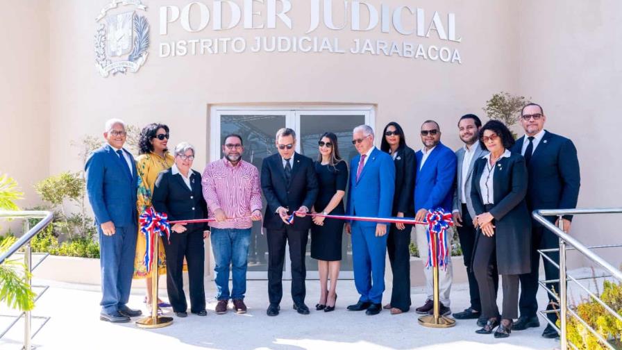 Poder Judicial inaugura Palacio de Justicia en Jarabacoa
