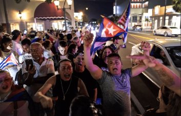 EE.UU. expresa su apoyo a los manifestantes que protestan en Cuba