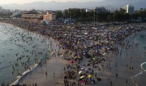 Con una sensación térmica de 62°C, Rio de Janeiro bajo un calor sin precedentes