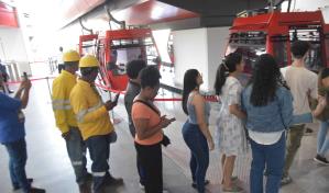 Más de cuatro mil personas han utilizado el teleférico de Santiago durante primeros días