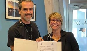 DGBA y ECC-RD firman acuerdo para fomentar entrenamientos en &aacute;rea de cine