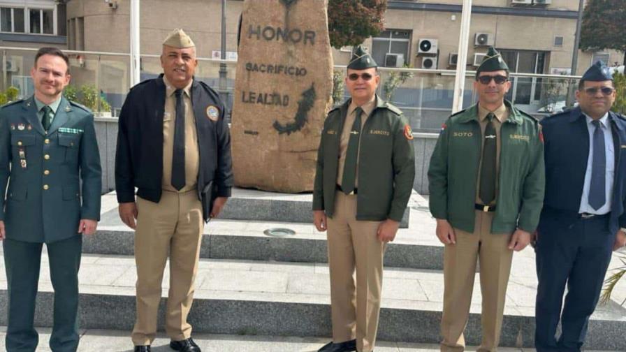 Delegación de la Fuerzas Armadas Dominicana visita Guardia Civil y Embajada en España