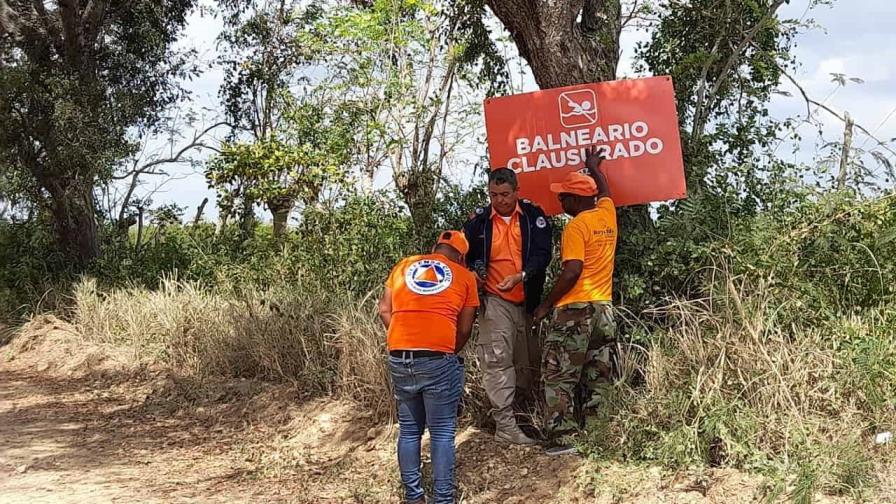 Autoridades clausuran tres playas y seis ríos en La Altagracia por asueto de Semana Santa