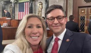 Una congresista afín a Trump impulsa una moción para echar al líder de la Cámara Baja