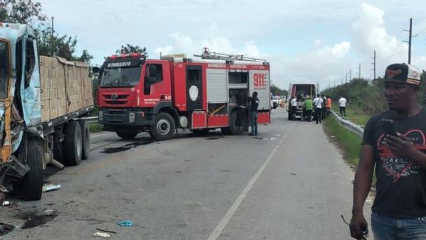 Se registra accidente múltiple en la Autovía del Coral