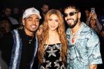 El encuentro de Shakira con Ozuna y Anuel en el lanzamiento de Las mujeres ya no lloran