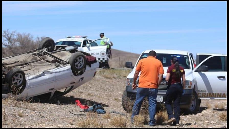 Un migrante muerto y varios heridos deja accidente de auto en frontera norte de México