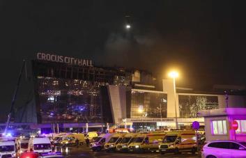 Asciende a 115 el número de muertos por el atentado en sala de conciertos cerca de Moscú
