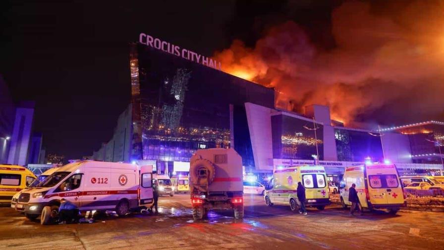 Estados Unidos condena el atentado contra la sala de conciertos en Moscú