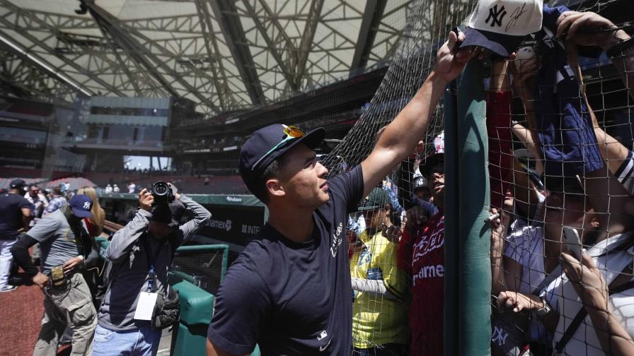 Los Yankees de Nueva York llegan a un México enardecido por el béisbol