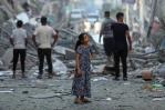 Los niños, primeras víctimas de la guerra en Gaza
