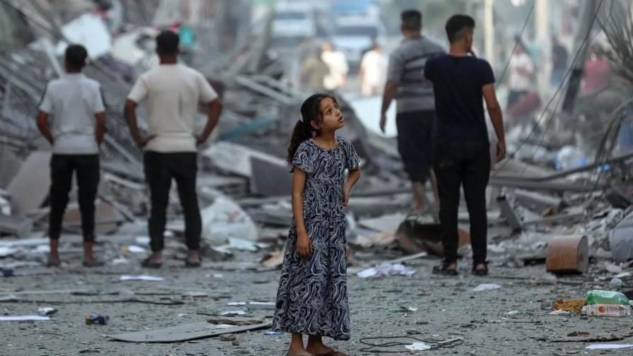 Los niños, primeras víctimas de la guerra en Gaza
