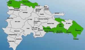 El Distrito Nacional y siete provincias en alerta por aguaceros este lunes debido a sistema frontal