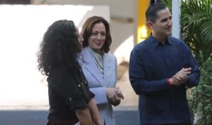 &iquest;Qu&eacute; viniste a hacer Kamala?: vicepresidenta de EEUU aplaude mientras protestan por su visita a PR