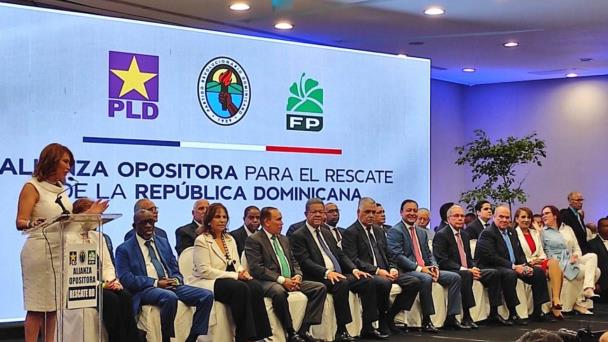 Declaración conjunta de la Alianza Opositora Rescate RD