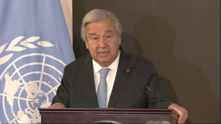 António Guterres: “No hay lugar para medias tintas en la lucha contra el cambio climático
