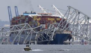 Buque de carga perdió potencia y emitió una alerta antes de chocar contra el puente de Baltimore Buque de carga perdió potencia y emitió una alerta antes de chocar contra el puente de Baltimore