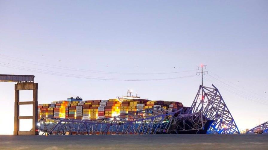 Una inspección en Chile encontró problemas de propulsión en el carguero Dali