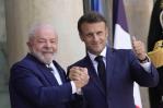 Lula y Macron acuerdan estrategias concretas para combatir el cambio climático Lula y Macron acuerdan estrategias concretas para combatir el cambio climático