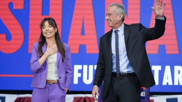 Kennedy Jr. elige a Nicole Shanahan como compañera para candidatura presidencial independiente