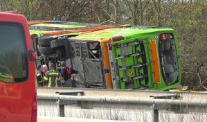 Varios muertos en accidente de autobús en una autopista de Alemania