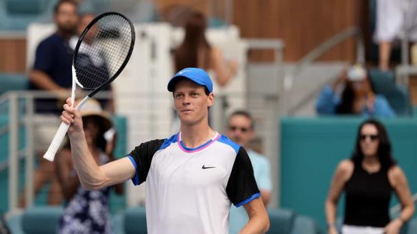 Sinner, el monarca de Australia, avanza a 3ra semifinal de Miami en 4 años