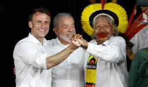 Lula y Macron anuncian plan de inversiones para economía sostenible en Amazonía